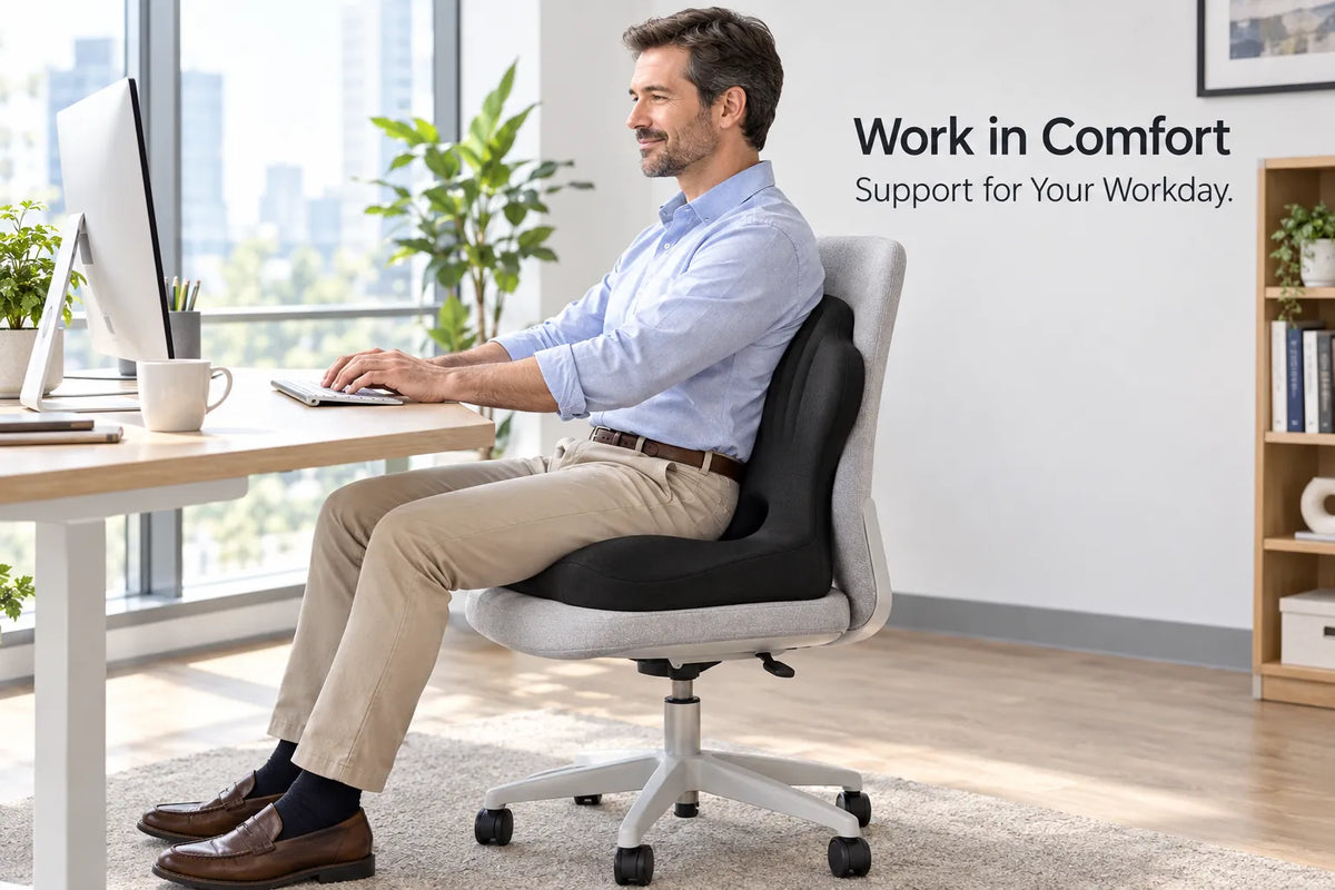 ErgoCareUS ErgoComfort™ Memory Foam Cushion